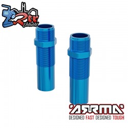 ARRMA Shock Body (Rear)  Aluminum  15x72.5mm  Blue