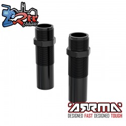 ARRMA Shock Body (Rear)  Aluminum  15x72.5mm  Black