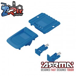 ARRMA Body Mounting Set  Monster Truck  Blue