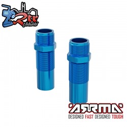 ARRMA Shock Body (Front)  Aluminum  15x67mm  Blue