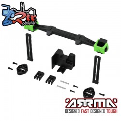 ARRMA Ratchet Battery Mounting Set  Green