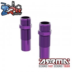 ARRMA Shock Body (Front)  Aluminum  15x67mm  Purple