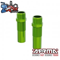 ARRMA Shock Body (Rear)  Aluminum  15x72.5mm  Green