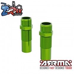 ARRMA Shock Body (Front)  Aluminum  15x67mm  Green