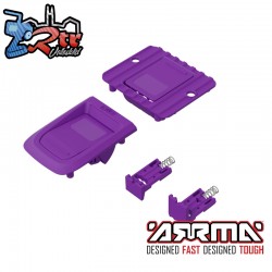 ARRMA Body Mounting Set  Monster Truck  Purple