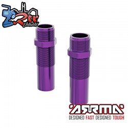 ARRMA Shock Body (Rear)  Aluminum  15x72.5mm  Purple