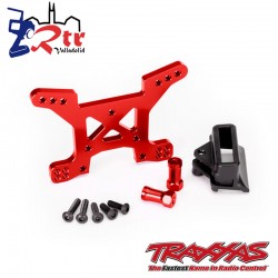 Torre de choque delantera Aluminio Rojo Traxxas TRA6739R
