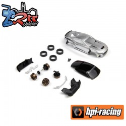 nanoTTR Ford Mustang RTR Spec 5 I.Silver  Body