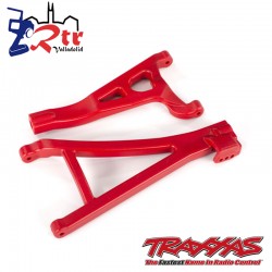 Trapecios delanteros derechos Rojos Traxxas Endurecidos TRA8631R