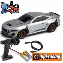 HPI Racing nano-TTR Ford Mustang RTR Spec 5 - Iconic Silver