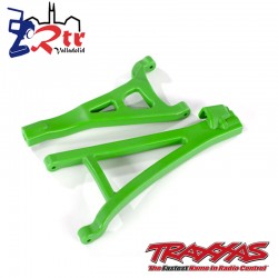 Trapecios delanteros izquierdos Verdes Traxxas Endurecidos TRA8632G