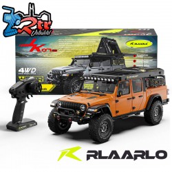 Rlaarlo JK07Pro 4WD 1/7 Escobillas RTR RC Crawler Naranja