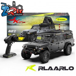 Rlaarlo JK07Pro 4WD 1/7 Escobillas RTR RC Crawler Gris