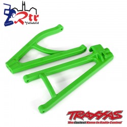 Trapecios traseros derechos Verdes Traxxas Endurecidos TRA8633G