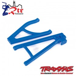 Trapecios traseros izquierdos Azul Traxxas endurecidos TRA8634X