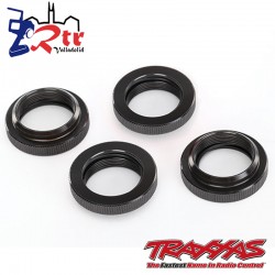 Retenedores de resortes GTX Negros Traxxas X-maxx TRA7767X