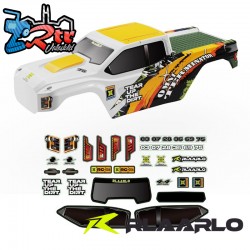 Car Body  PC For RZ001(Orange + White)