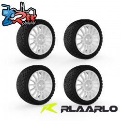 Assembled Wheel Set For XTS-F10 RC Rally Car - White