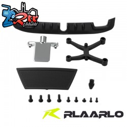 Rear Diffuser and Grille Exhaust Kit For XTS-S10 RC Rally...
