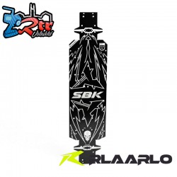 6061 Aluminum Alloy Chassis For SBK10 RC Buggy