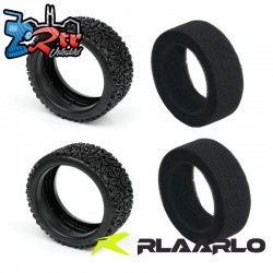 Tyre & Foam Set For SBK10 RC Buggy - Front