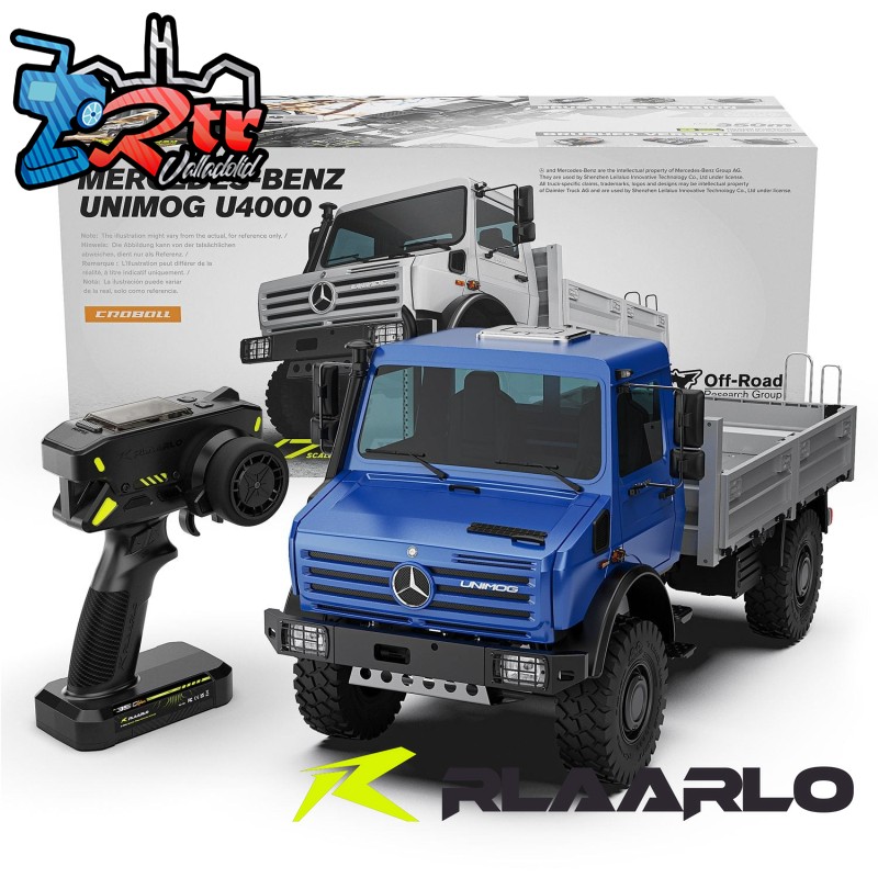 Rlaarlo Mercedes-Benz Unimog U4000 4WD 1/7 Brushless RTR RC Crawler UM07 Azul