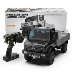 Rlaarlo Mercedes-Benz Unimog U4000 4WD 1/7 Brushless RTR RC Crawler UM07 Negro