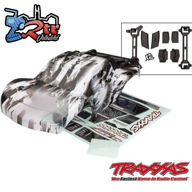 Carrocería ProGraphix para Slash sin clips para Slash 2Wd Traxxas TRA6958X