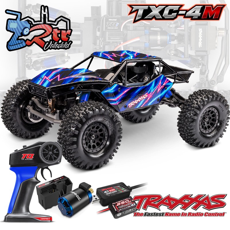 Traxxas TXC-4M 4wd 1/18 Extreme Crawler RTR Azul