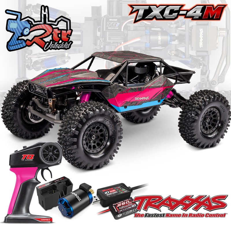 Traxxas TXC-4M 4wd 1/18 Extreme Crawler RTR Rosa