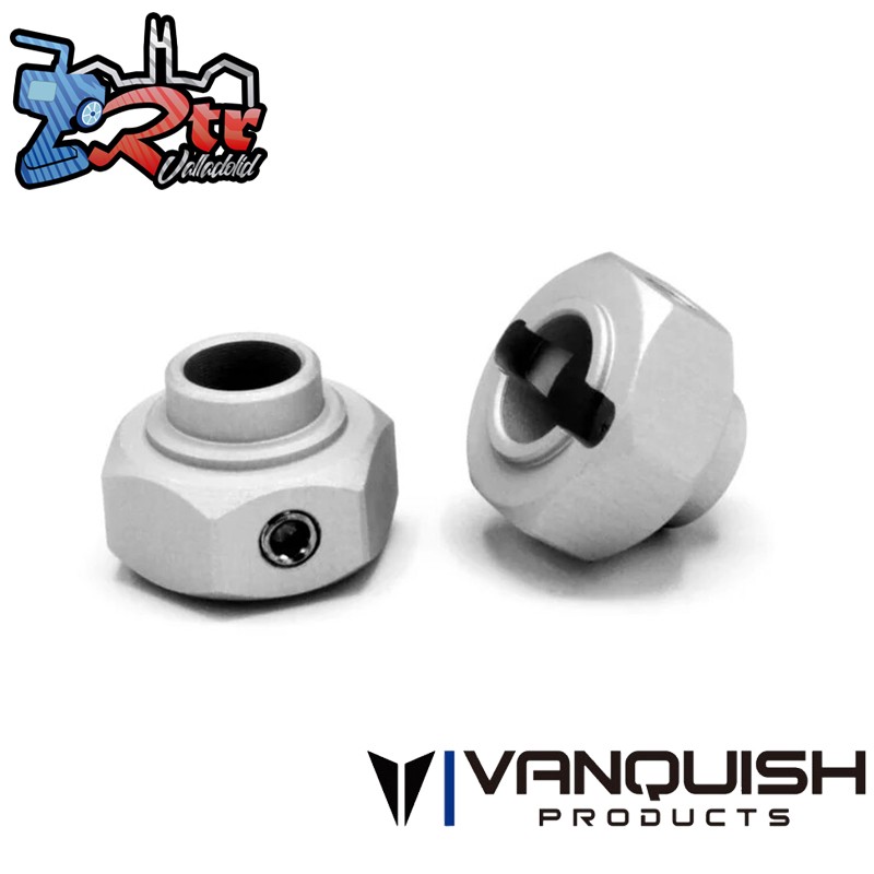 Hexágono de repuesto Vanquish de 6 mm anodizado plata VPS08358