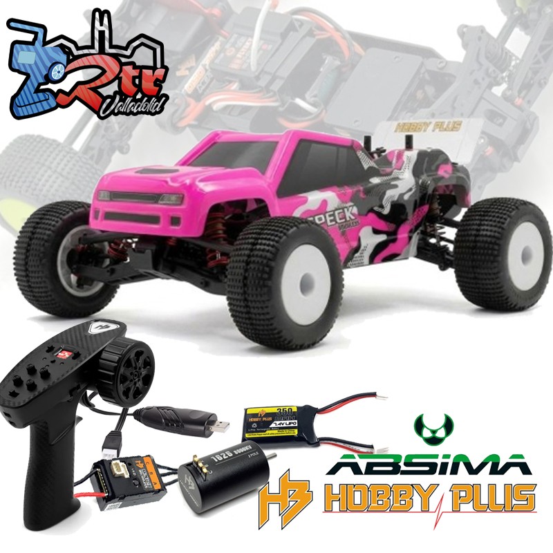 Truggy Hobby Plus 1/24 "Speck-T" Brushless RTR Rosa