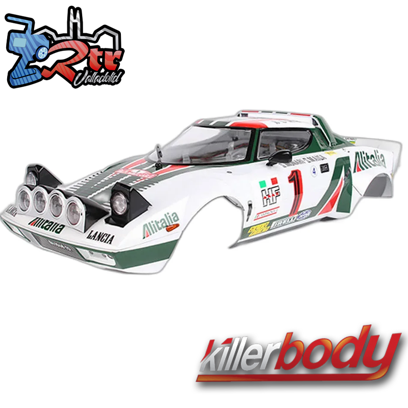 Carrocería Killerbody Lancia Stratos GR.4 195 mm pintada