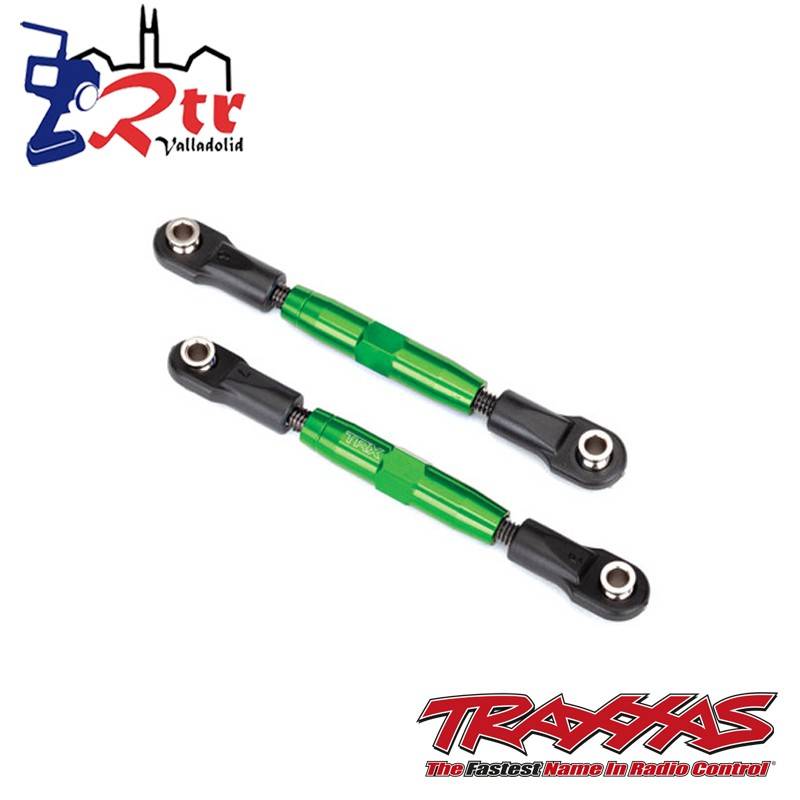 Links Tiradores 83m Ajustable Aluminio Verde Traxxas TRA3643G