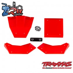 Juego de paneles de carrocería rojos TXC-4M TRA12012-RED