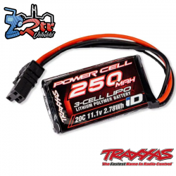 Batería LiPo de 3 celdas, 11,1 voltios y 250 mAh Traxxas...