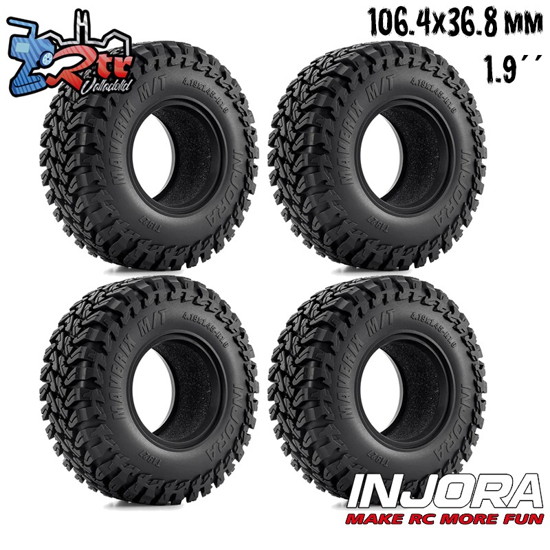 Ruedas Crawler Maverix M/T S5 1.9 T1923 106.4x36 4 Unidades