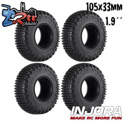 Ruedas Crawler XHX Pin 1.9 T1923 105x33 4 Unidades