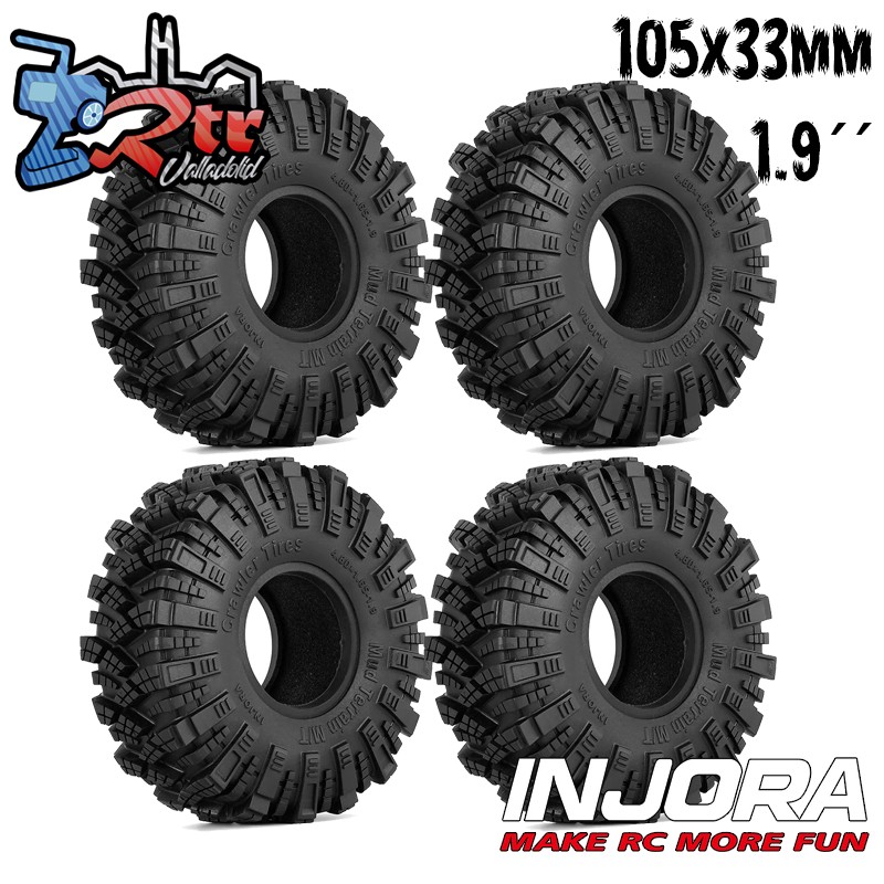 Ruedas Crawler Kraken Claw M/T 1.9 T1912 122X42 4 Unidades
