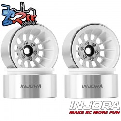 Llantas Injora 1.9 beadlock Turbine Deep Dish 81.6gr c/u...