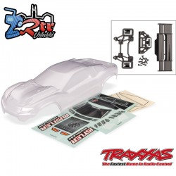 Carrocería transparente sin clips para Rustler 2WD Traxxas TRA3780