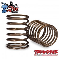 Muelles cortos para amortiguadores Ultra (índice 1.16, franja verde) Traxxas TRA10867