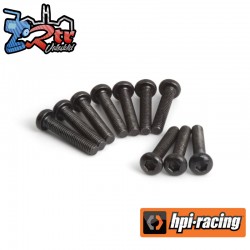Button Head Screw M2.5x14mm (Hex Socket-10pcs)