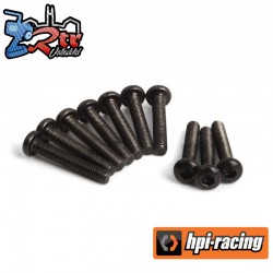 Button Head Screw M2.5x16mm (Hex Socket-10pcs)