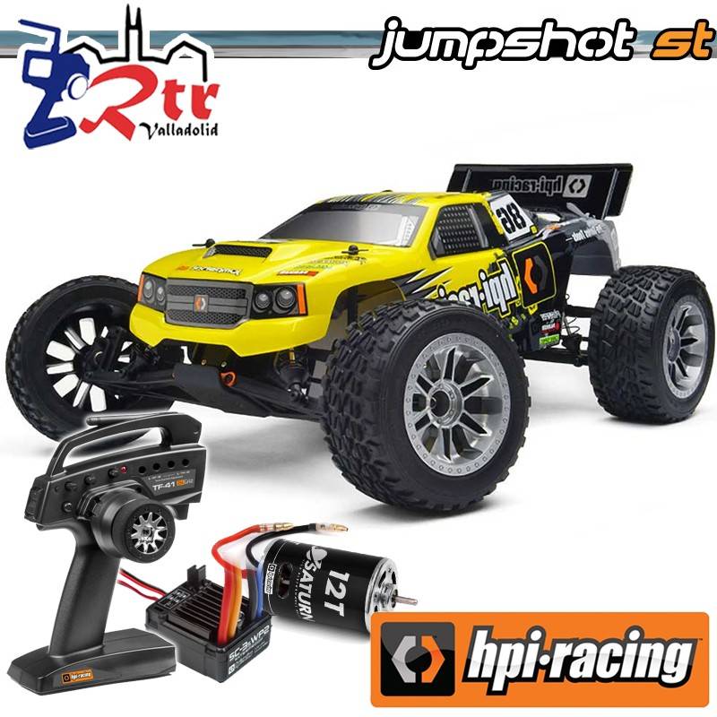 Hpi Jumpshot ST V2.01/10 Monster Truck Escobillas RTR 2.4GHz