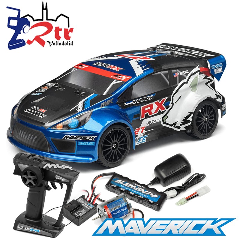 Maverick Ion RX Rally 1/18 Escobillas RTR