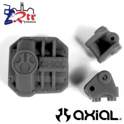 Tapa del Diferencial y Bases links Negras Axial AX31437