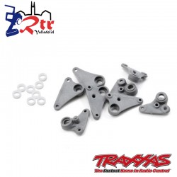 Juego de balancines casquillos progresivos plástico 1/16 Traxxas TRA7250R