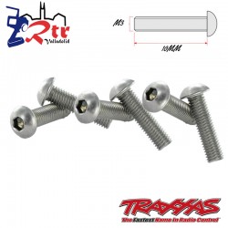 Tornillos Hexagonal 3x10mm 6 Unidades Traxxas TRA2577X