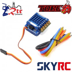 SkyRC Toro TS120A Brushless ESC 2-3s LiPo for 1/10 Azul